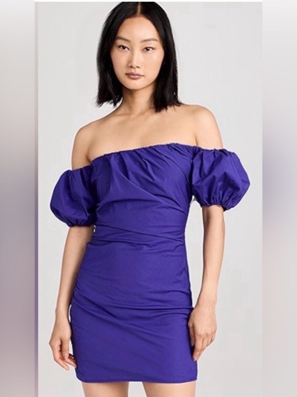 EUC Staud Giulia Violet Mini Dress
